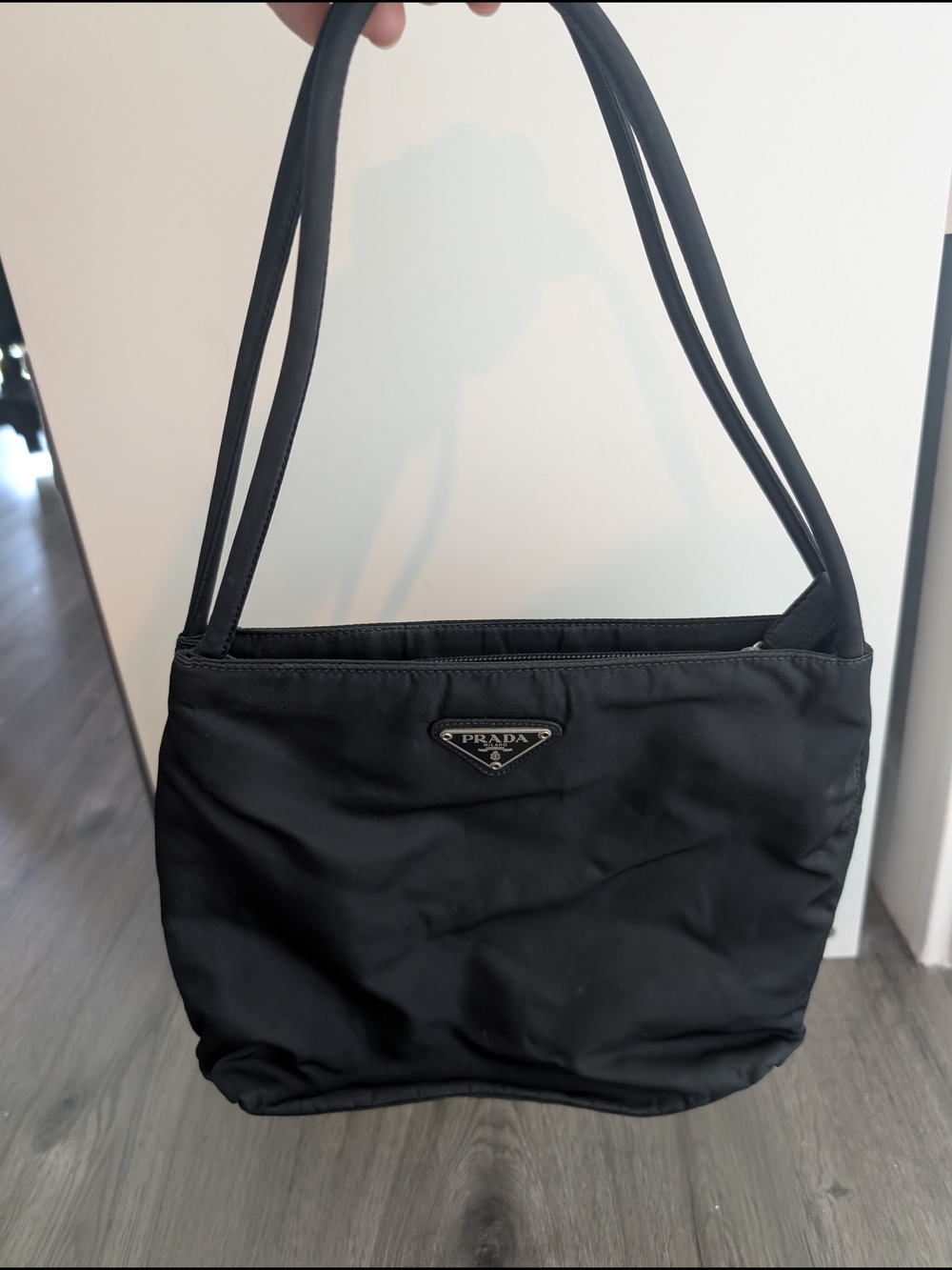 Prada Tessuto Nylon Shoulder Bag